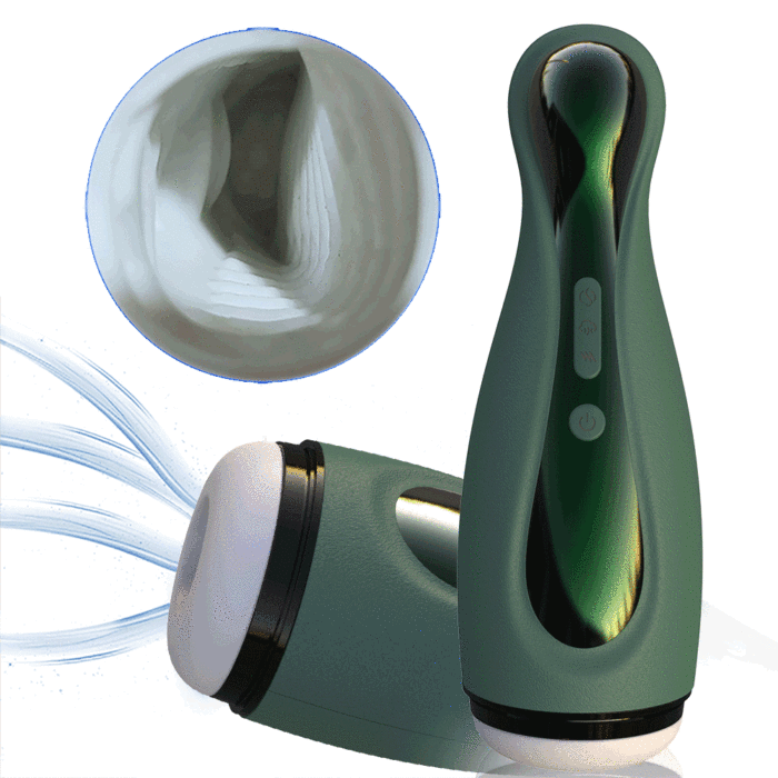 Real Air Sucking Deep Throat Vibration Male Masturbator