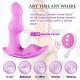 Wireless Remote Control Butterfly Vibrator with Imitation Tongue Particles