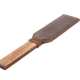 Distressed Wooden Handle Rivet Leather Paddle