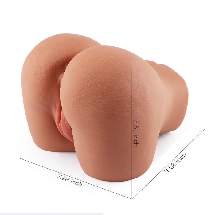 7.28'' Brown Doggie Realistic Masturbator