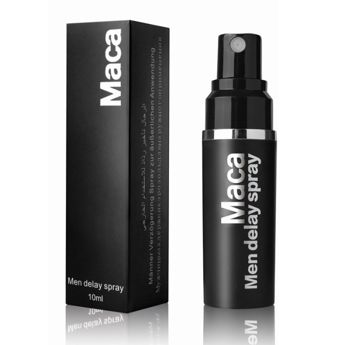 MACA Penis Extender Male Delay Spray 10ml