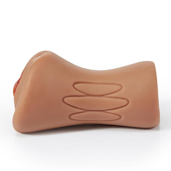 Blowjoblove 6.1 Inch Bronzed Skin Realistic Clitoris Soft Pocket Pussy Stroker