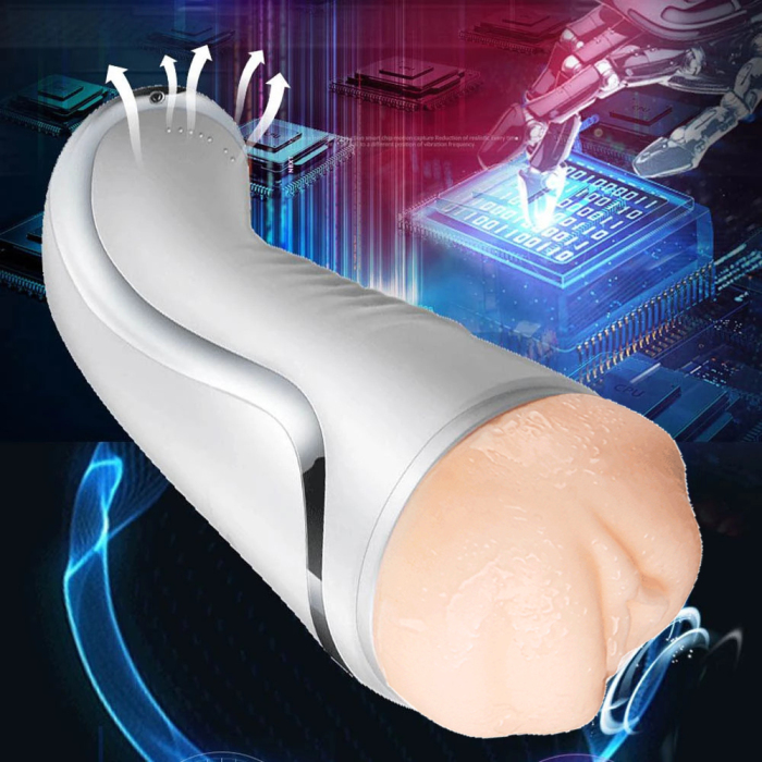7 Speed Vibrator Masturbator For Men Endurance Exercise