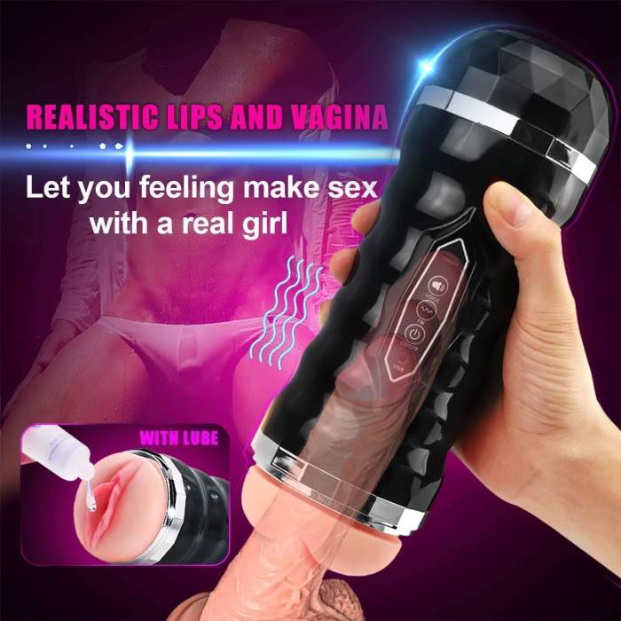 Adamfun™ Pocketpussy with a Bullet Vibrator| Best Pocket Pussy