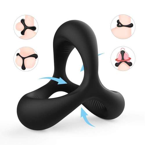 Buyging™ Silicone Penis Ring for Erection Enhancing Sex Toy