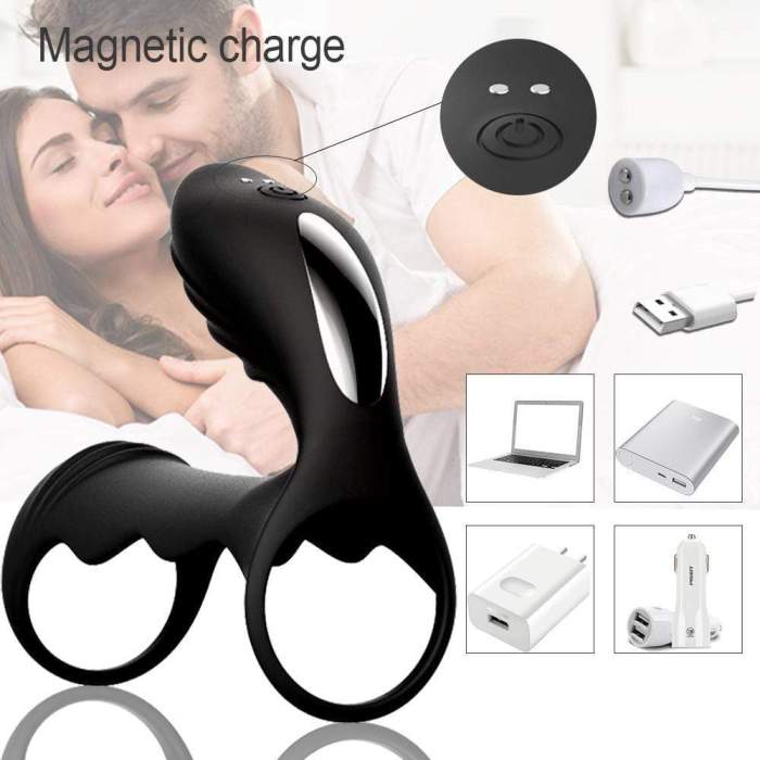 Adamfun™ Vibrating Penis Ring Sex Toy for Couples