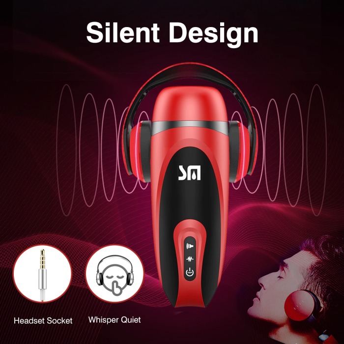 AKY 10*7 Adjustable Modes Deep Throat Blowjob Masturbation Cup 