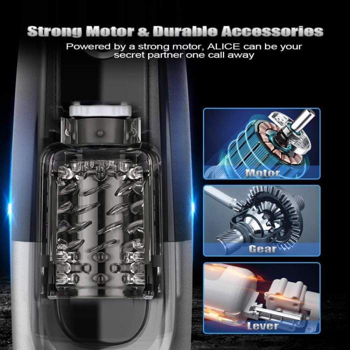 Hands Free 10 Rotating & Thrusting Modes Automatic Male Masturbator