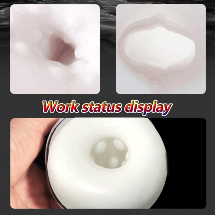Automatic Telescopic Sucking Heating Male Masturbator