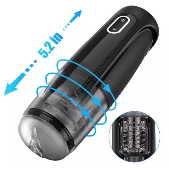 Hands Free 10 Thrusting Rotating Automatic Male Masturbator