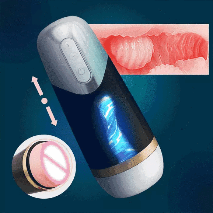 7.4Inch Deep Throat Electric Mastubation Cup