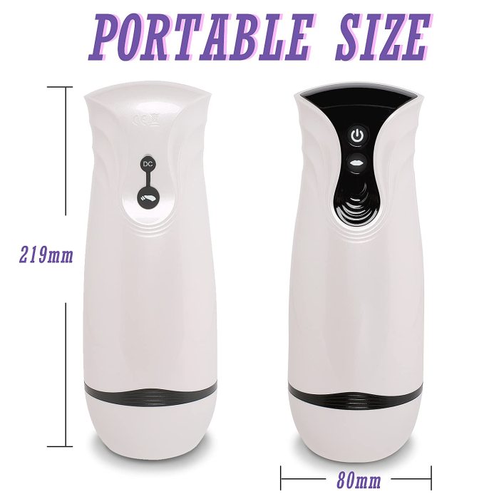 Automatic 10 Vibrating 4 Sucking Heating Male Masturbator