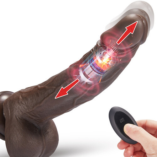 Buyg 3IN1 Wireless Thrusting Black Dildo At the Best Price!- Buyging Buyg 3IN1 Wireless Thrusting Black Dildo At the Best Price!- Buyging