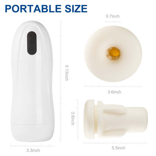 Blowjob Master | 5 Suction Patterns 12 Vibrating Auto Masturbator