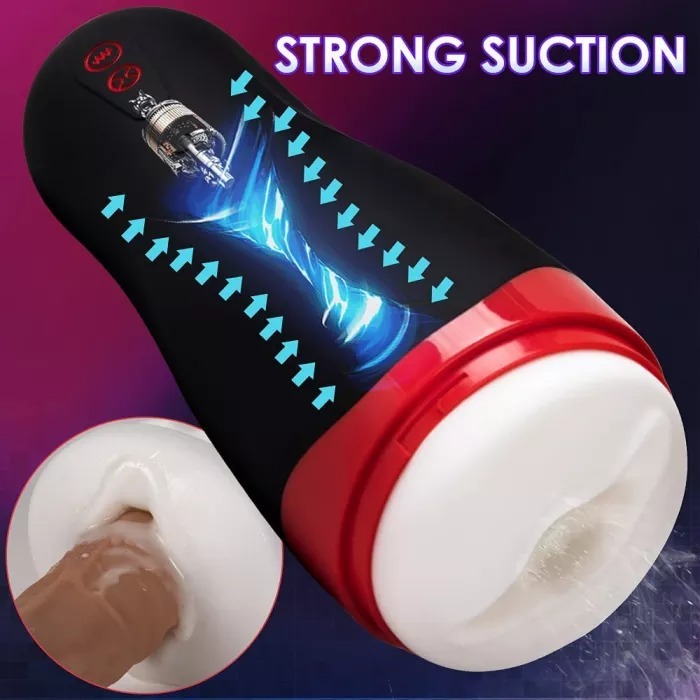 3 Modes Strong & Powerful Squeeze Suction Male Mastubator