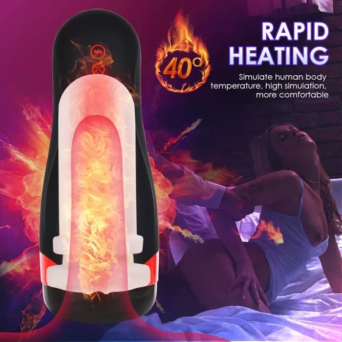 3 Modes Strong & Powerful Squeeze Suction Male Mastubator