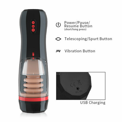 telescoping male masturbator Telescopic Male Masturbator Vagina Masturbation Equipment Sex Toys for –  ZhenDuo Sex Shop
