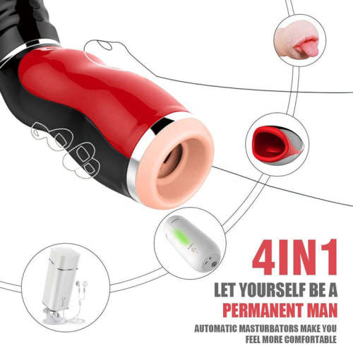 LG362 Sucking Deep Throat Blowjob Male Masturbator