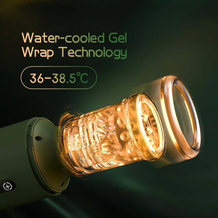 Hands Free 8 Modes 3 Speeds 360° Rotating Thrusting Male Masturbator