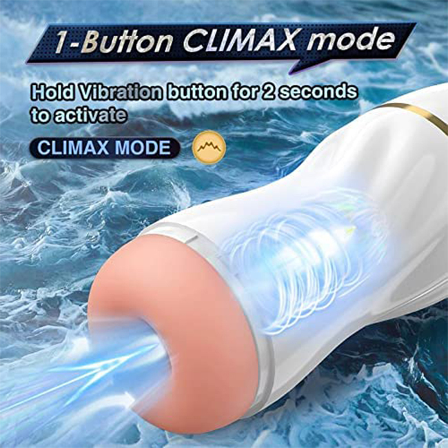 Hands Free 7 Sucking 7 Vibrating Oral Sex Masterbator