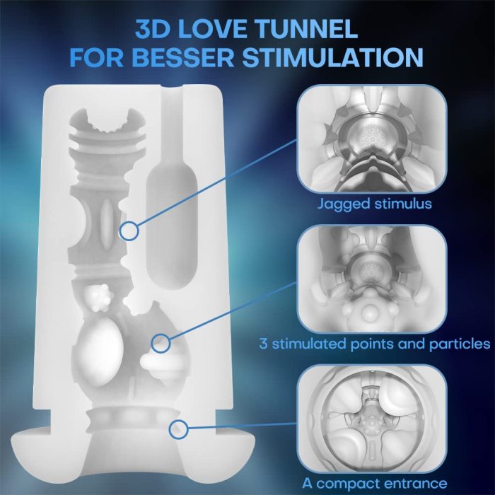Automatic 10*3 Vibrating Sucking Heating Male Masturbator