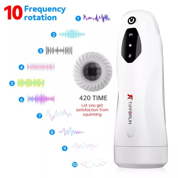 Buyging™ Deep Squeeze Sucking Heating Male Masturbator