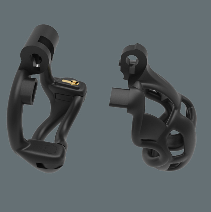 Double Lock Design Male Chastity Device