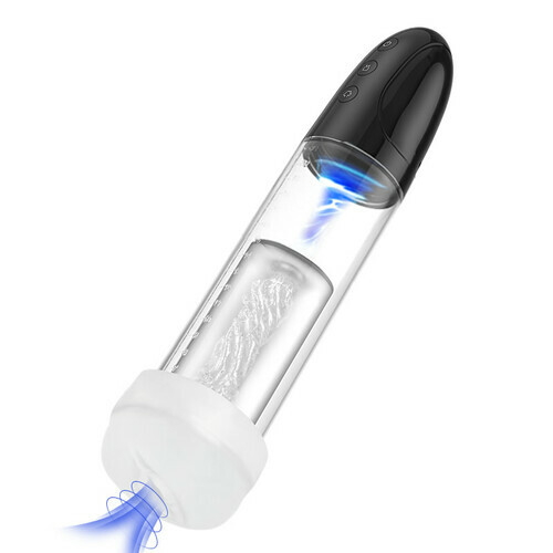 2 IN 1 Automatic 3 Suction Modes Vacuum Penis Pump