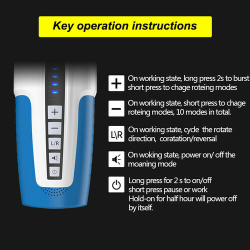 Buyging™ LETEN Spiral Piston 5 Rotating Modes Male Masturbator
