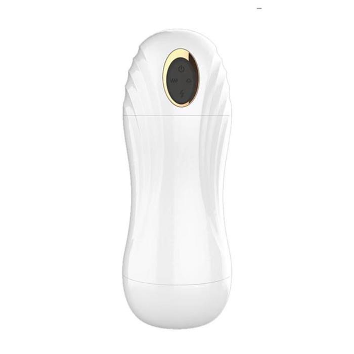 Automatic 10 Vibrating 5 Sucking Heating Male Masturbator