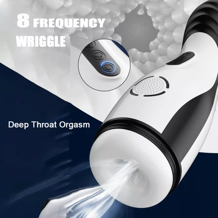Birdsexy Automatic 8 Vibrating 5Sucking Heating Vagina Masturbator
