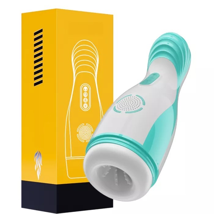 Birdsexy Automatic 8 Vibrating 5Sucking Heating Vagina Masturbator