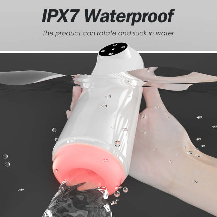Automatic 7 Suction 7 Rotation Vacuum Blowjob Pocket Pussy Stroker