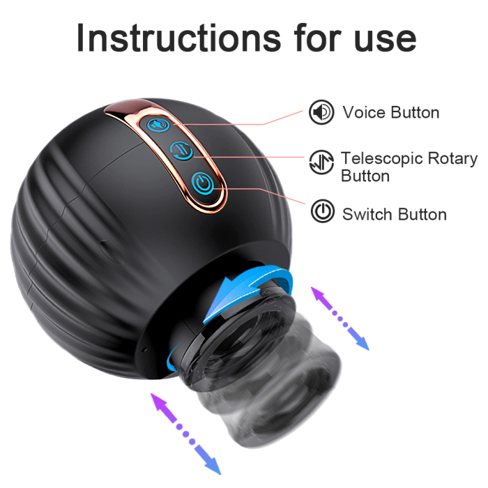 Buyging™ FJ17 Automatic Male Stroker Realistic Blowjob Machine
