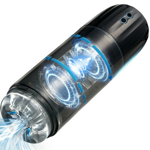 7 Sucking 7 Spinning Fully Submersive Oral Sex Masturbator