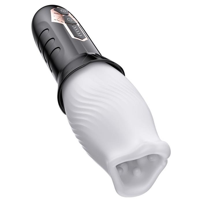 Bare Sleeve 4-Frequncy Rotation 3 Speeds Oral Sex Masturbator