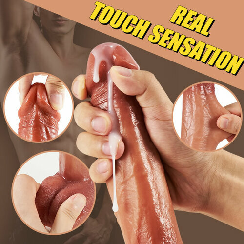 9 Vibrating 3Thrusting Swing Realistic Dildo 8.66 Inch