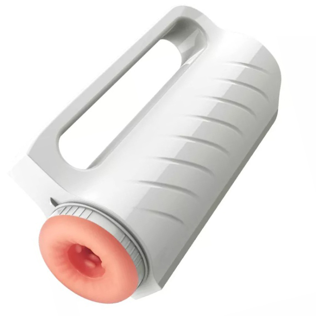SEXYSLAVE Sucking & Vibrating Realistic 3D Textured Vagina Stroker