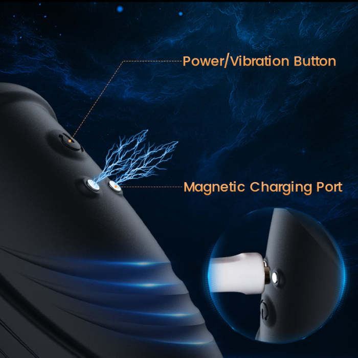 Buyging™ 2IN1 Handhold 10 Vibrating Penis Vibrator