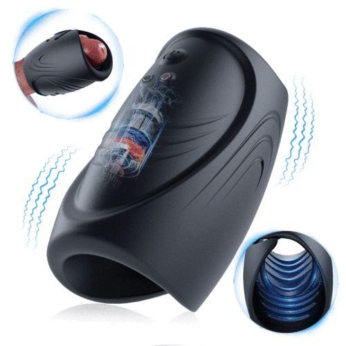 Buyging™ 2IN1 Handhold 10 Vibrating Penis Vibrator