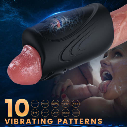 Buyging™ 2IN1 Handhold 10 Vibrating Penis Vibrator