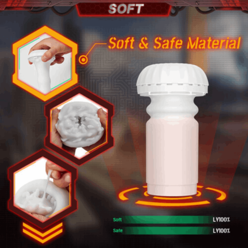3 IN 1 Thrusting Future Machine Male Masturbator