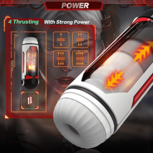3 IN 1 Thrusting Future Machine Male Masturbator