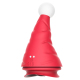 10 Vibrating 5 Rolling Beads Christmas Hat Vibrator
