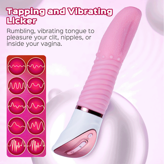 Tongue Demon - Heating Multi-function Tongue Vibrator