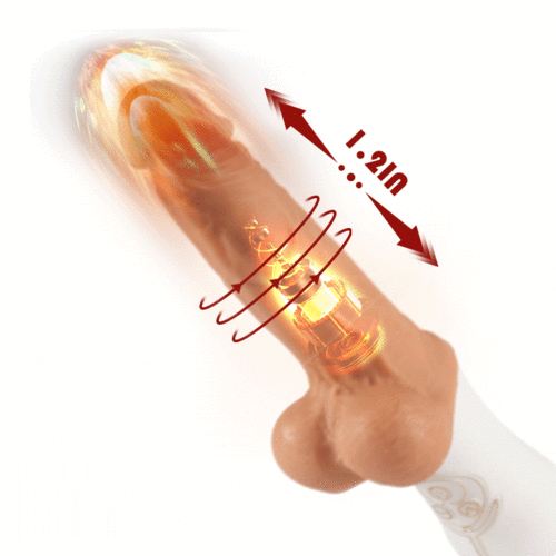 Buyging™ 4in1 Thrusting Vibrating Heating Rotating Lifelike Dildo