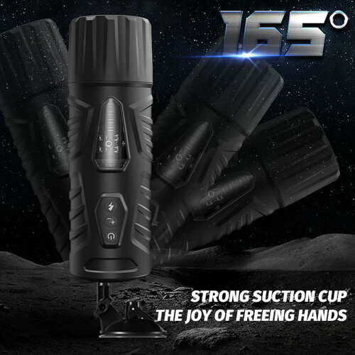 7 Thrusting 7 Rotating Male Masturbator With Strong Suction Cup