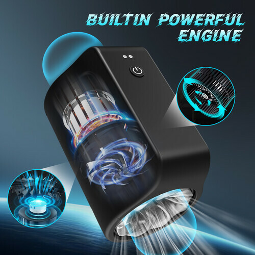 IPX8 7 Rotating Glans Stimulation Exerciser