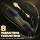 Buyging™ Tiger3 Generation:8-band Telescopic Vibration Remote Control Prostate Massager