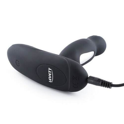 LEVETT E-Stim 360° Rotation 16 Vibrating Prostate Massager with Remote Control